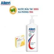 Nước rửa tay Aiken sạch khuẩn 500g với thành phần dưỡng ẩm từ thiên nhiên