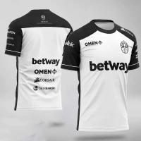 （Can Customizable）New Custom ID Esports Team Clothing Sports Comfortable Breathable High Quality Short Sleeve Oversized  Sports（Adult and Childrens Sizes）