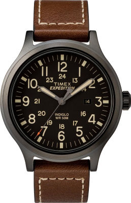 Timex x Mossy Oak Expedition Scout 43 Watch Brown/Black