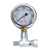 【CW】 High Pressure Airless Sprayer Tee Joint Pressure Gauge Universal Sprayer Accessories Suitable For Grao Wagner Titan Painting