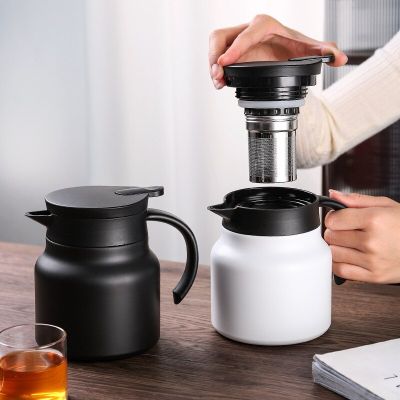 1000ml Vacuum Thermos Thermos Mug Stainless Steel Teapot Tea or Coffee High Capacity Mug