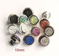 30pcs/lot Size:10mm Fashion Rhinestone Embellishments Buttons for Crafts Sewing Button for Shirt(SS-255) Haberdashery