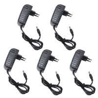 5X AC 100 - 240V to DC 12V 2A Power Supply Adapter for LED Lights LED Light Strip