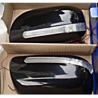 ครอบกระจก กระจกมองข้าง LED สีดำ วีออส (vios) อัลติส (altis) ยาริส (yaris) แคมรี่ (camry) 2007 - 2012