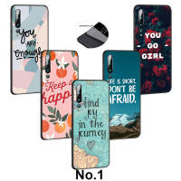 Casing หรับ Xiaomi Redmi 10C 10X 10 9C NFC 9T 9A 9 Prime 8A 8 7A 7 6 6A 5 Plus 5A Pro G136 Inspirational Quotes Printed Pattern Phone เคสโทรศัพท์