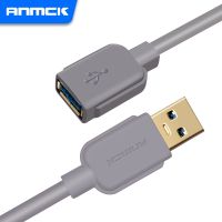 Anmck USB Extension Cable USB 3.0 Extentor For Laptop Smart-TV PS4 Camera Projector USB 2.0 Male to Female Cord Data Cable