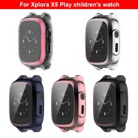 Smart Watch Cover Case For Xplora X5 Play Durable Protective Case With HD Tempered Glass Film Screen Protector