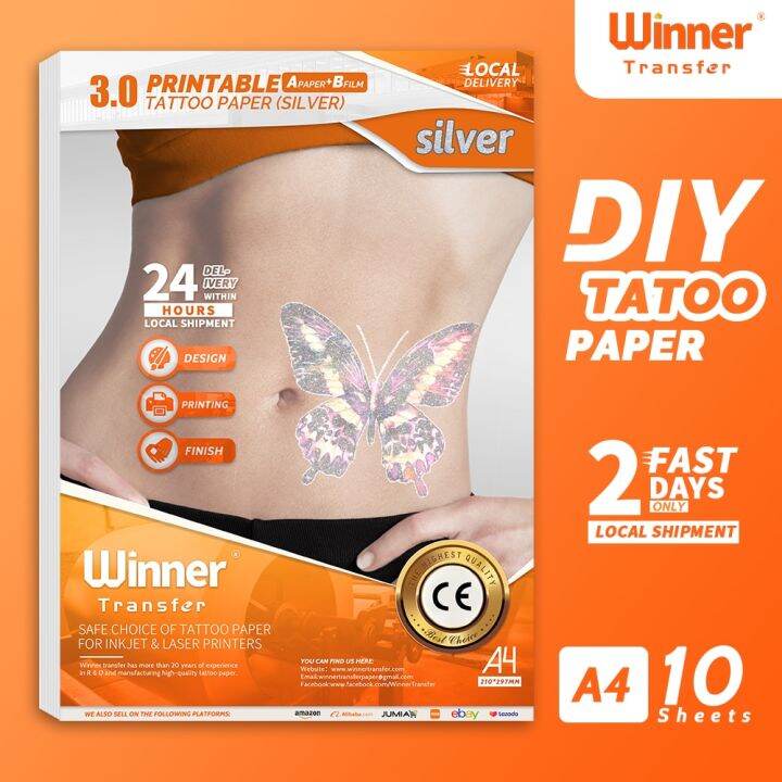 DIY Temporary Tattoo Paper Instructions For Inkjet Printers by Tracey Haas   Issuu