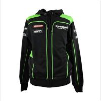 Men MotorGP Japan KAWASAKI ELF Hoodie Jacket - Biker Rider Sporty Blazer Sweater - Racing Bikes Training Outdoor S-2XL