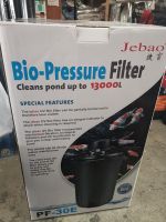 Jebao Bio-Pressure Filter PF-30E ถังกรองนอกตู้ปลา สำหรับ บ่อขนาด 6,000 - 13,000 ลิตร พร้อมหลอด 18W