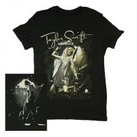 เสื้อยืดunisex ราคาต่ำสุด!!เสื้อยืดคอกลม พิมพ์ลาย Taylor Swift Fearless noble สําหรับผู้ชายS-3XL HOT S-5XL