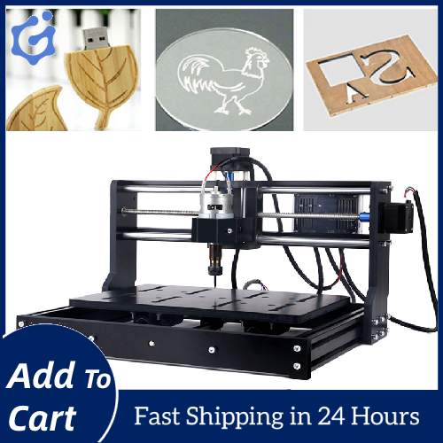 Cnc Engraver Machine Mini Desktop Axes Grbl Control Diy Marking With