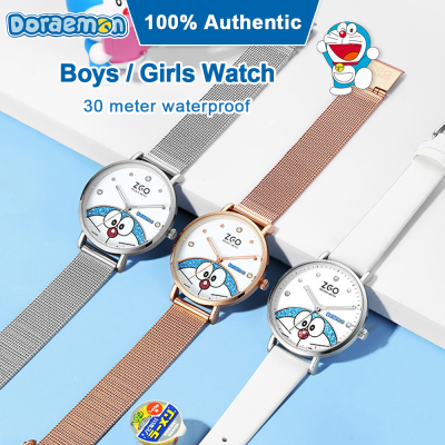 ของแท้ 100% นาฬิกาโดเรม่อน นาฬิกาเด็กชาย นาฬิกาเด็กหญิง นาฬิกาเด็กกันน้ำ นาฬิกาข้อมือเด็ก ดำ นาฬิกาควอตซ์ แท้ นาฬิกาข้อมือเด็กหญิง Doraemon kids watch 2391