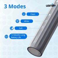 Usmile Y1 Pro Superclea โซนิคแปรงสีฟันไฟฟ้า12เดือนผู้ใหญ่ Type C แบบชาร์จไฟได้2นาทีจับเวลาสมาร์ท