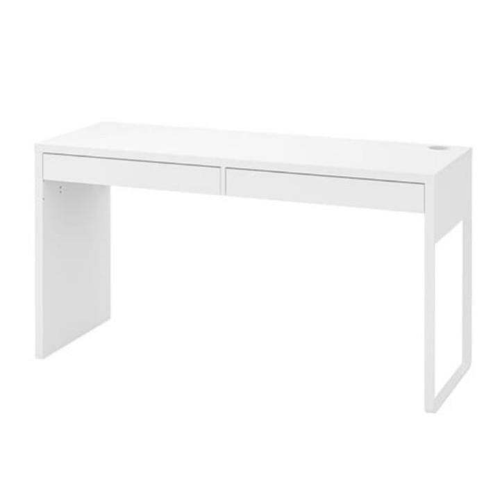 office table IKEA MICKE Desk white 142x50 cm (ORIGINAL IKEA) Lazada