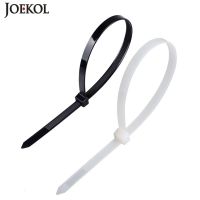 Fast shipping Self-Locking Fascette Plastic Nylon Cable Ties Multi Size Zip Ties Velcro Wire Cable Tie Loop Fastener Tie Wraps