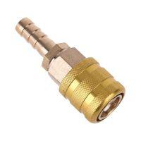 New Hardware Coupler and Plug 8mm Solid Brass Quick Connect Air Fittings 1/4 NPT