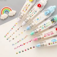 23Styles Creative Cute Decoration Correction Tapes Press Type Corrective Tape Student Korean Stationery DIY Tape Child Toy Correction Liquid Pens