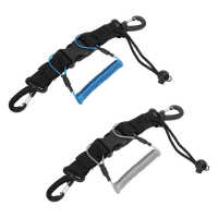 Scuba Dive Coil Camera Lanyard Scuba Diving Anti-lost Spring Coil Lanyard Safety Diving Tool with One Quick-release Buckle