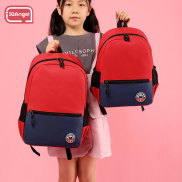 IQAngel trẻ em schoolbag với in in logo tiểu học bé trai và bé gái ba lô