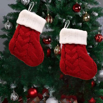 ถุงเท้า ช้อนส้อม ลายคริสต์มาส ของใช้บนโต๊ะอาหาร สําหรับตกแต่งวันคริสต์มาส 5211033♧卐●