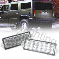 2Pc LED License Number Plate Light For Hummer H2 2003-2007 For Cadillac Deville 1994-1999 For Cadillac Seville 1998-2004