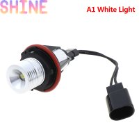 Shine 1PC E39 E60 E87 X5 LED Angel Eye Ring MARKER Side Light White หลอดไฟ LED สีเหลือง