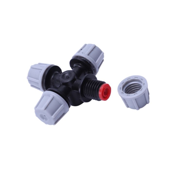 greenhouse-humidifier-plant-misting-cross-atomizing-nozzle-sprinkler-tee-10pcs