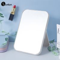 【BEIBEI】 Makeup Mirror Desktop Vanity Mirror Large Folding Portable Square Mirrors S