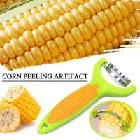 Stainless Steel Corn Peeler Portable Kitchen Tool Thresher Corn Peeler Separator Q9F1