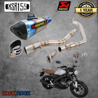 ท่อ xsr155yamaha ท่อakrapovic shorty รุ้ง ปากเคฟล่า ท่อแต่ง xsr155 เสียง แน่น นุ่ม ทุ้ม ไม่แต่งในรอบสูง ระบายความร้อนได้ดี อัตราเร่งดีขึ้น รับประกันสิน