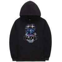 Bladee Drain Gang Graphic Hoodie Male Streetwear Men Hip Hop Casual Sweatshirt Mens Vintage Pullover Rapper Cool Hoodies Size XS-4XL