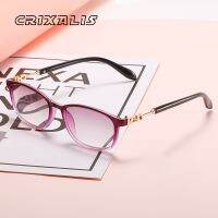 {Paopao glasses} CRIXALIS หรูหราอาทิตย์แว่นอ่านหนังสือสำหรับผู้หญิงแฟชั่นไล่โทนสีเลนส์เลดี้อ่านแว่นตาที่มีสายตาแว่นตาหญิง1.0