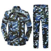 Mens Cotton Military Jacket Cargo Pants Set Man Tactical Camouflage Multicam Combat Uniform Bomber Soft Autumn Outdoor Workwear