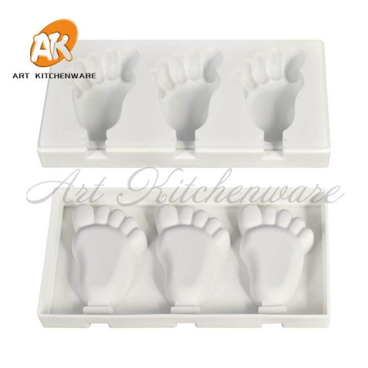 3hole-baby-feet-ice-cream-mold-diy-chocolate-silicone-cakesicle-mould-freezer-juice-ice-pop-maker-cakedecorating-tool-bakeware