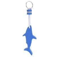 Dtake 1Pc EVA พวงกุญแจลอยสำหรับกีฬาทางน้ำ Marine เรือว่ายน้ำ Shark Keyring