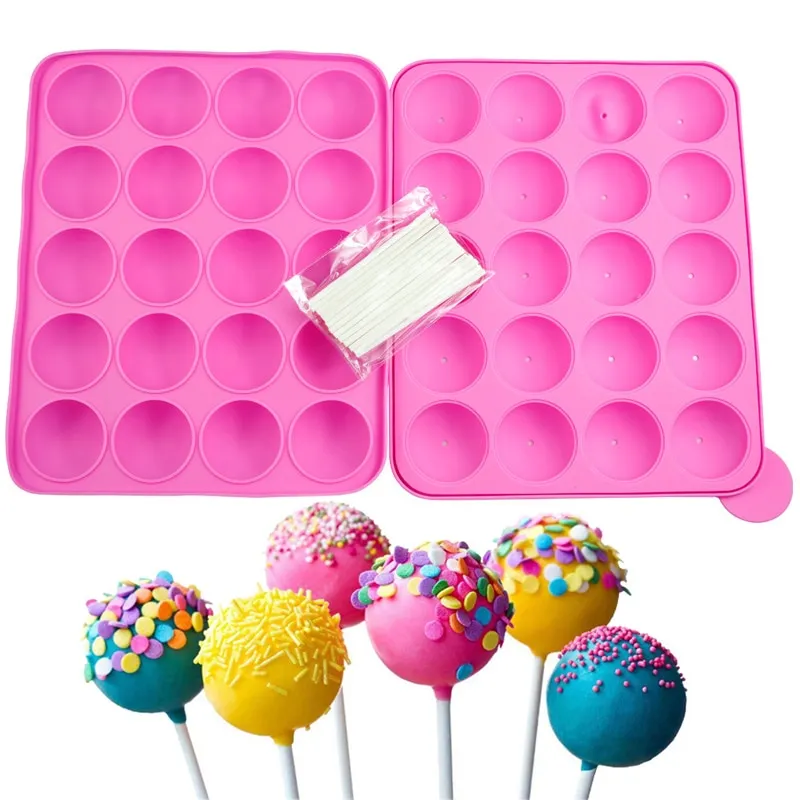 Silicone Lollipop Candy Molds –