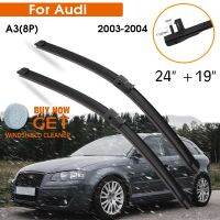 Car Wiper Blade For Audi A3(8P) 2003 2004 Windshield Rubber Silicon Refill Front Window Wiper 24 quot; 19 quot; LHD RHD Auto Accessorie