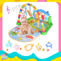 250TOYS เพลยิมเปียโน ลิงน้อย เพลยิม Beiying Toys ใช้ได้ตั้งแต่แรกเกิด Baby intelligent Piano Gym 698-54 ที่นอน ทีนอนเด็ก โมบาย