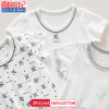 03 áo phông tay ngắn chất liệu cotton 100% cho bé trai 1-8 tuổi - intl - ảnh sản phẩm 1