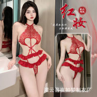 Night like a dream sexy lingerie sexy lace seduction jumpsuit free off open-End Breast leakage passion backless suit 2626