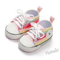 【hot sale】 ♤ C19 Baby flat bottomed cloth shoes for boys and girls to learn walking shoes