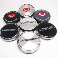 4Pcs 60Mm Vossen Wheel Center Hub Cap Car Rims Dust-Proof Cover Hubcaps 56Mm Emblem Auto Styling Accessories