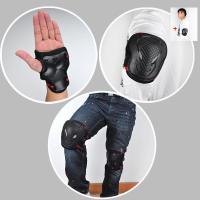 MandyMick 6Pcs/Set Skating Skateboard Roller Blading Elbow Knee Wrist Safety Protective Gear Sport Pad Guard