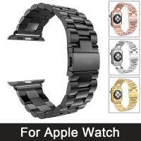 CHYCET 2021 Watch Steel Strap For Apple Watch Band 44MM 38MM IWO Steel Belt Smart Watches Bracelet Watch Band For HW22 T500 W26