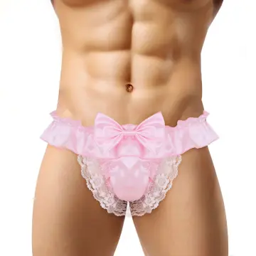 Erotic Men Underwear Cock Ring Gay Cockring Thongs G Strings Jockstrap Male  Lingerie Jock Strap Sexy Sissy Panties
