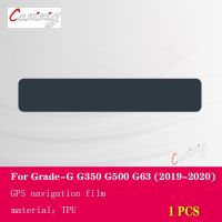 คอนโซลกลางรถยนต์แบบโปร่งใสป้องกันแผ่นฟิล์มกันรอย G350 G63 2019-2022 W463เบนซ์เมอร์เซเดส G-Class สำหรับ