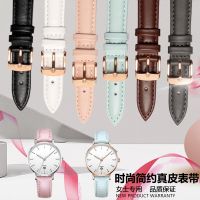 Leather Strap Suitable for Fossil ES4529 ES4534 Casio LTP-1094Q/1095Q Female Watch Student