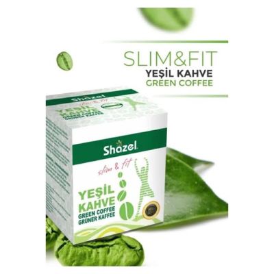 กาแฟเขียวลดน้ำหนัก Shazel Green coffee Slim&amp;fit กาแฟควบคุมน้ำหนักจากตุรกี
