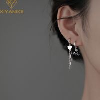 【CC】 XIYANIKE 2022 Color Tassel Hoop Earrings New Fashion Jewelry boucle oreille femme